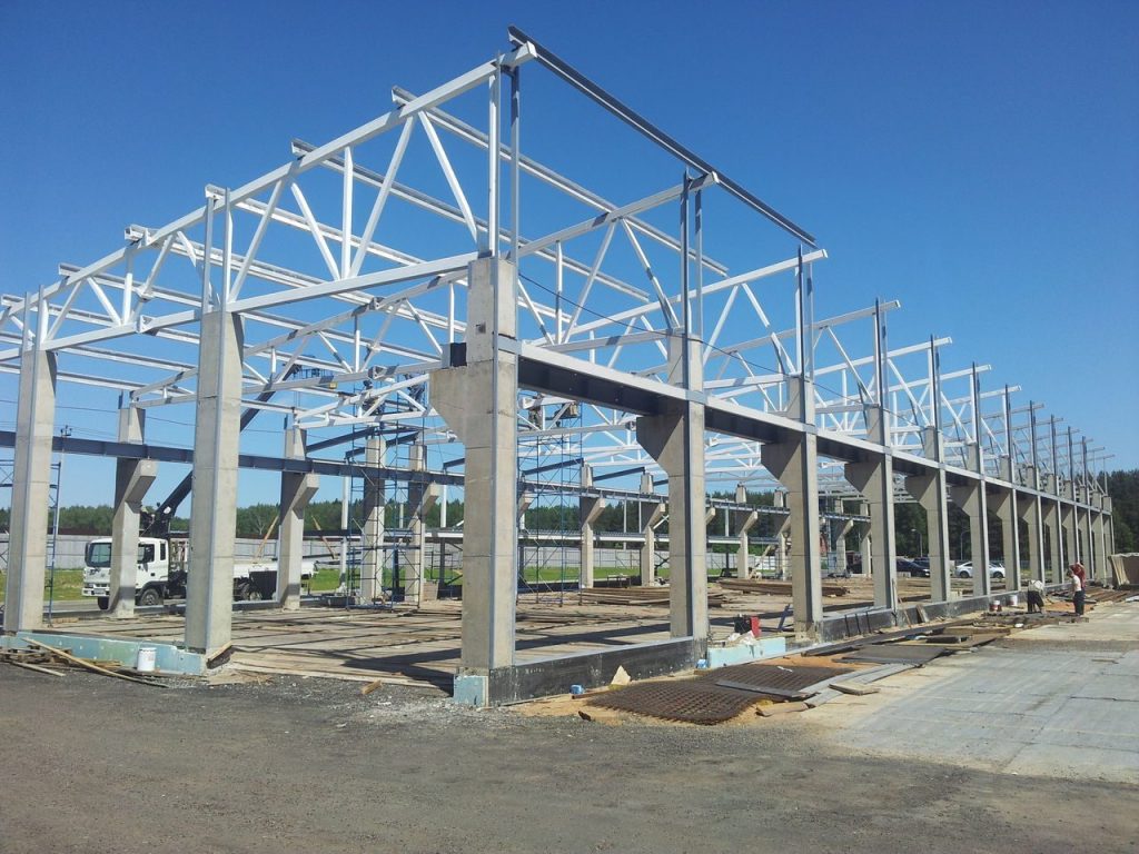 Монтаж металлоконструкций 